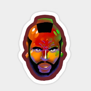 Mario Baracus Pop Art Sticker